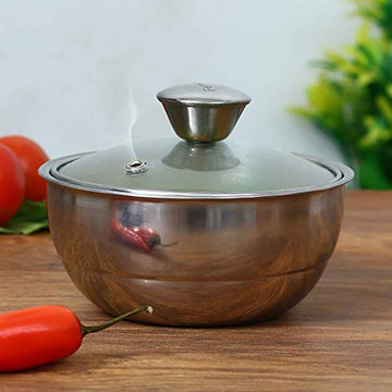 Insulated Stainless Steel Curry Server and Pot, Femora
