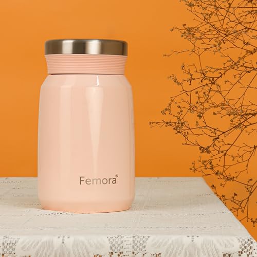 Kids Double Walled Hot Cold Thermo Flask, 500 ML, Femora