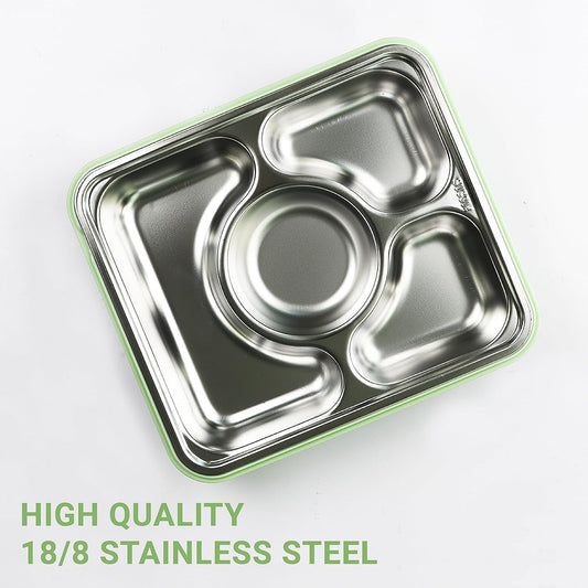 Stainless Steel Lunch Box Thali Set , Femora, 1 Pcs