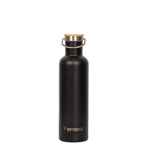 Melissa Stainless Steel Double Insulated Water Bottle, 900 ML, Femora