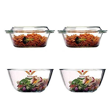 Microwave Safe Mixing Bowl 1050 ML,700 ML Set of 2