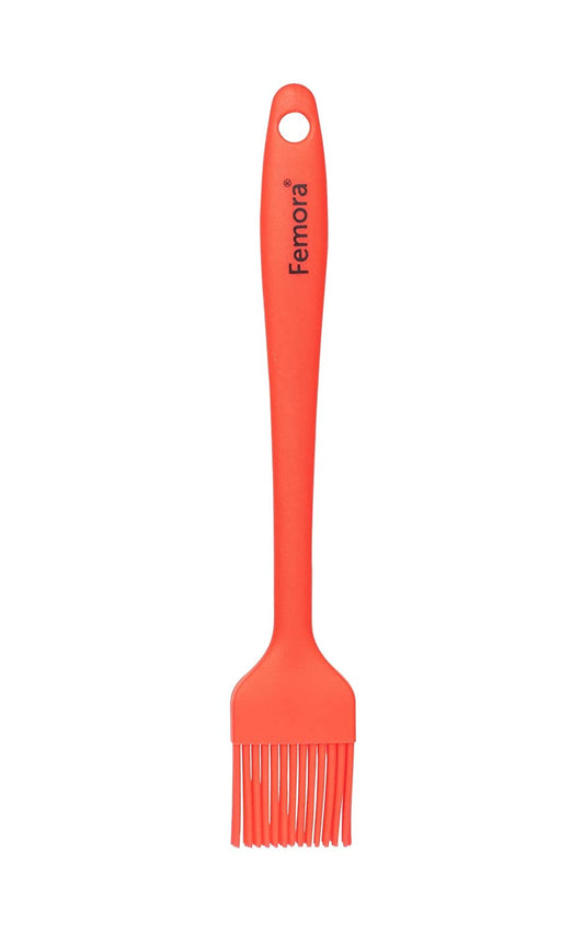 Silicone Premium Brush with Grip Handle, Set of 1