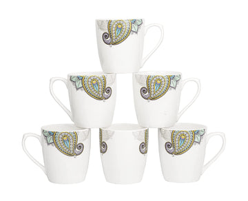 Coffee & Tea Cup Set of 6, 160 ML, Femora