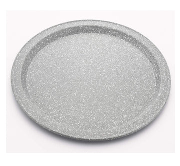 Carbon Steel Stone Ware Non-Stick Coated Pizza Plate (26 x 26 cm),1 Pcs, Femora