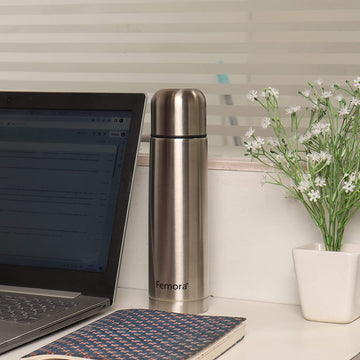 Silver, Thermosteel Stainless Steel Bottle, Hot and Cold, 500ml, 1 Piece