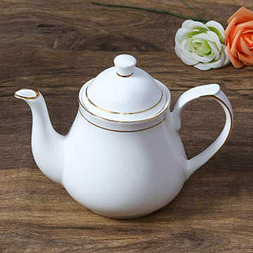 Gold Line Tea Kettle for Home - 900 ML, 1pc