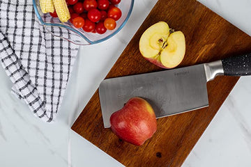 Premium High-Carbon Steel Kitchen Cleaver Knife, Femora