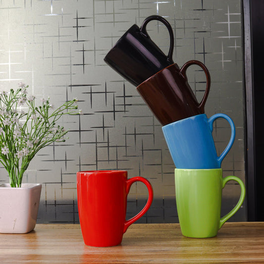 Ceramic Multicolor Coffee  Mug , 320 ML, Femora