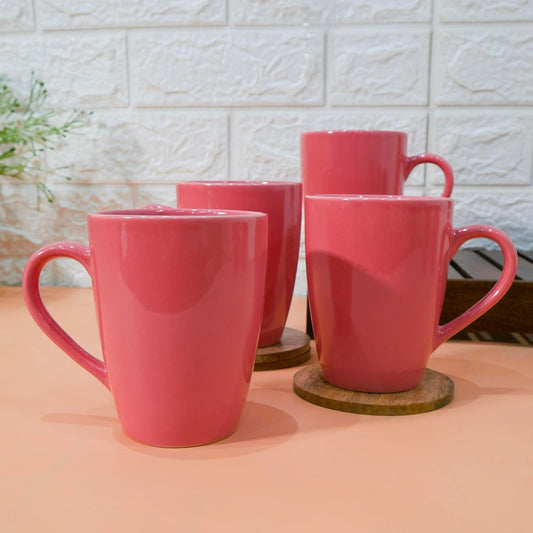 Ceramic Coffee Mug - Set of 4(360ml) Coffee Cup, Ideal Coffee Mug for Gift