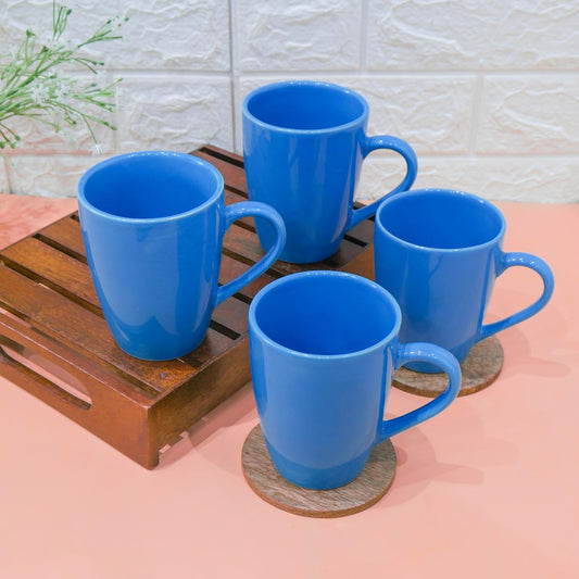 Ceramic Coffee Mug - Set of 4(360ml) Multi - Color Tea Cups