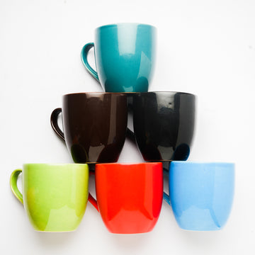Ceramic Multicolor Coffee  Mug , 200 ML, Femora