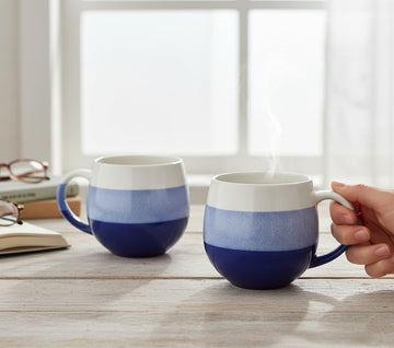 Femora Ceramic Coffee Mug 450 ML | Ombre Belly Style