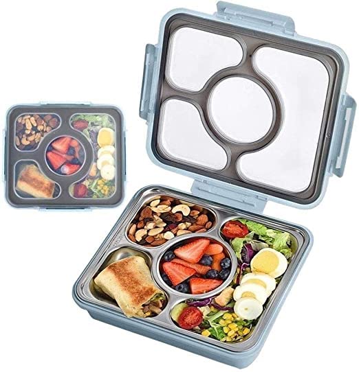 Lunch Box for Office-College-School - 4 Pots( Not Leakproof)