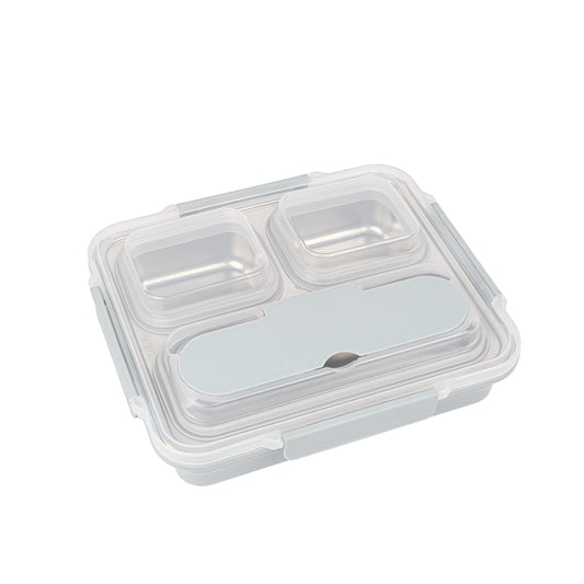 Lunch Box for Office-College-School - 3 Pots (Not Leakproof)