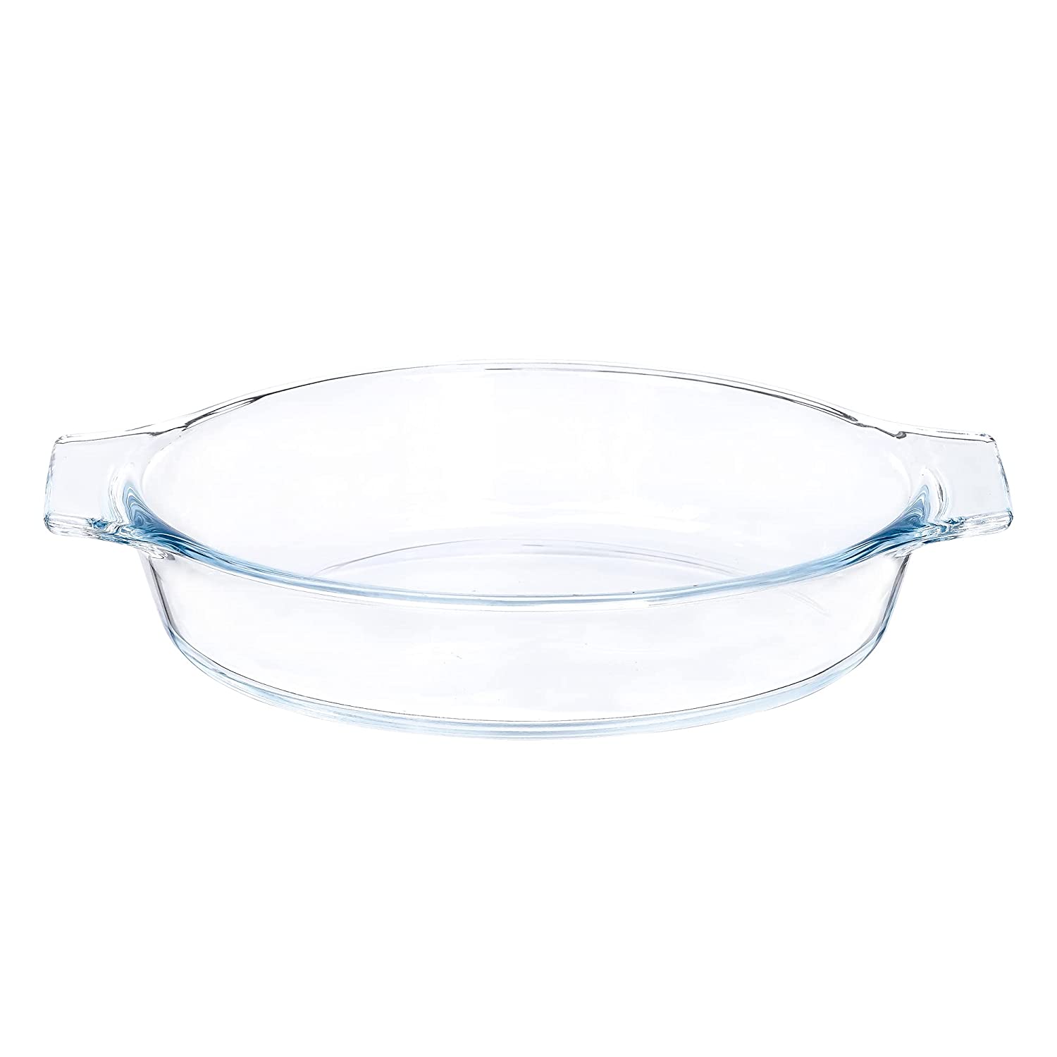 Borosilicate Glass Baking Dish, Oval Microwave Safe Container, 520 ML,