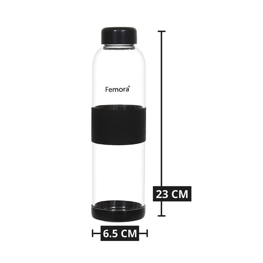 Borosilicate Glass  Water Bottle - 500 ML