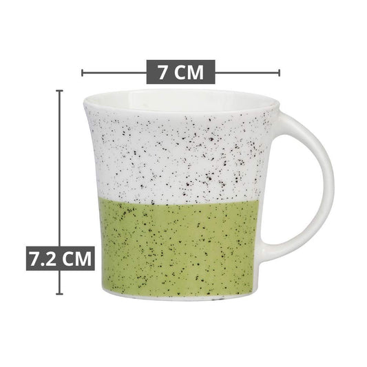 Handmade Multicolor Coffee & Tea Cup Set of 6, 160 ML, Femora