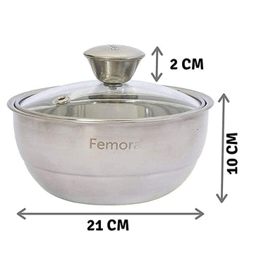 Stainless Steel Curry Server - 1.50 L