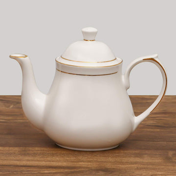 Bone China Golden Line Carafe/ Tea Pot/ Tea Kettle