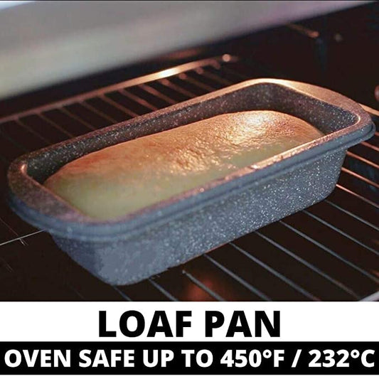 Carbon Steel Stone Ware Non-Stick Coated Baking Loaf Pan.