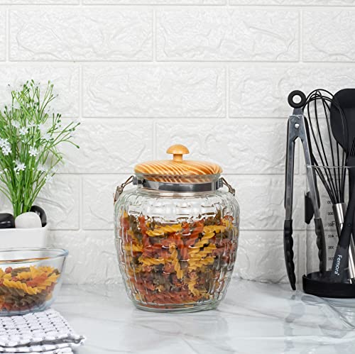 Large Glass Jar 1000ml Glass Food Storage Mason Jar with Lid for Honey  Canning Pickle Spice - China Mason Jar and 32oz Mason Jar price