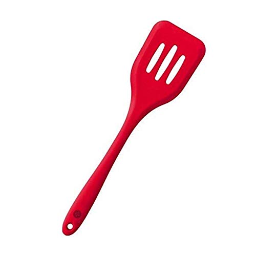 Silicone Premium Slotted Turner with Grip Handle