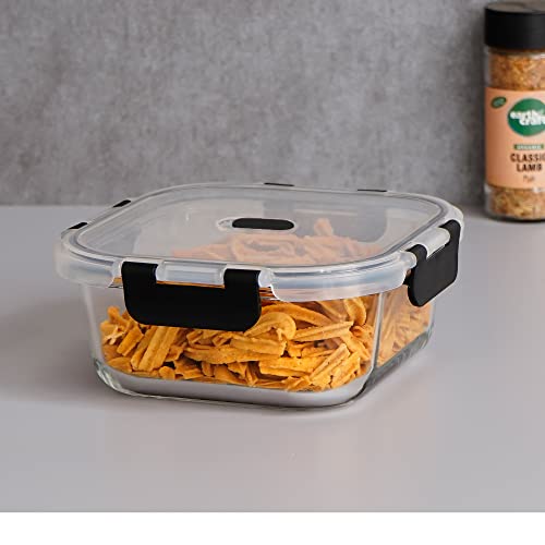 Food Storage Container with Air Vent Lid, 1200 ml